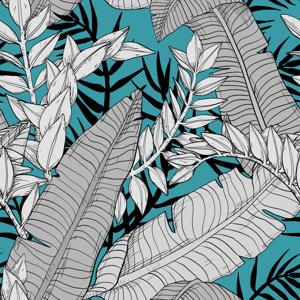 Perive mat tapete – Tropsko lišće, Monstera i Palme