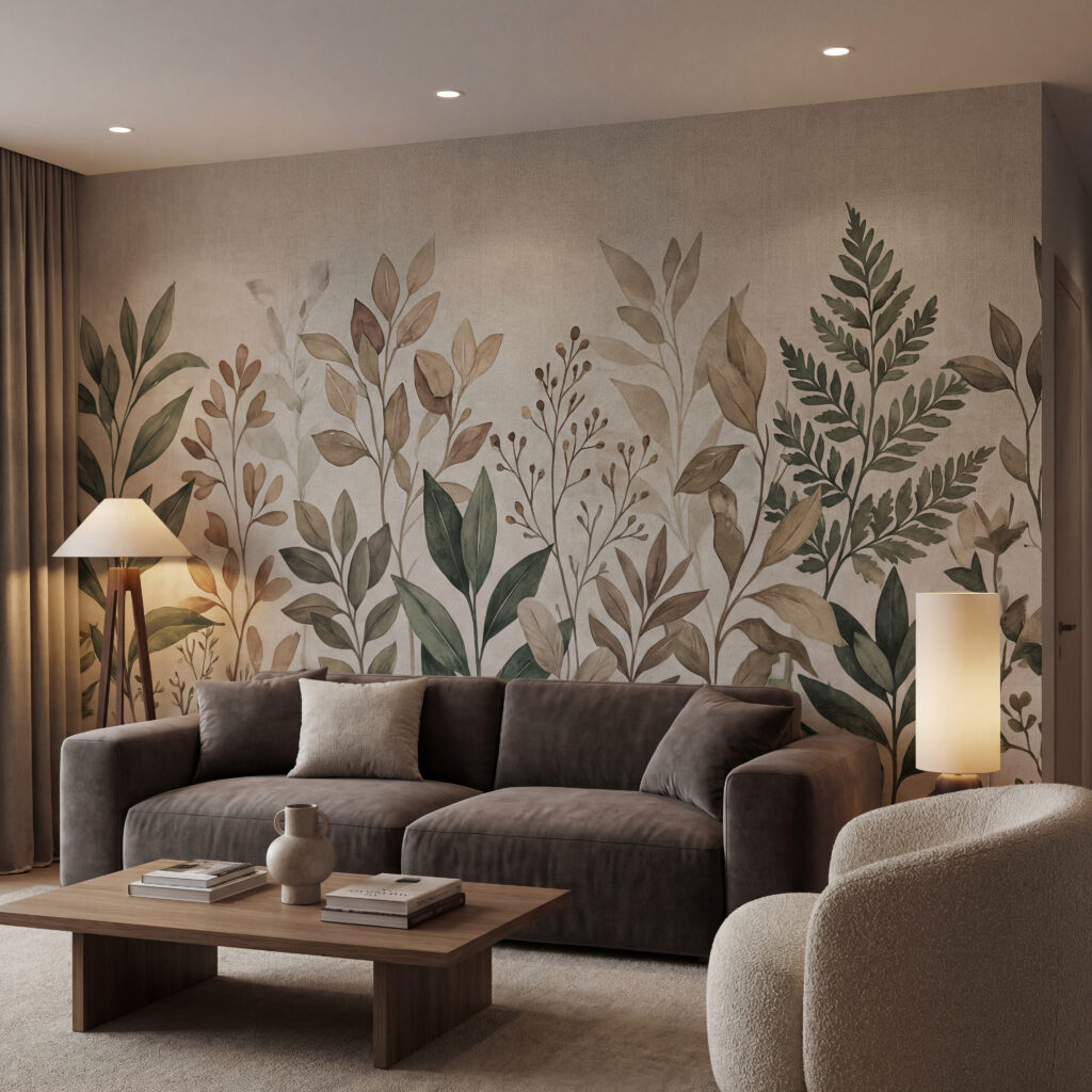 Dekoracija zida PVC folijom sa UV štampom bez mirisa