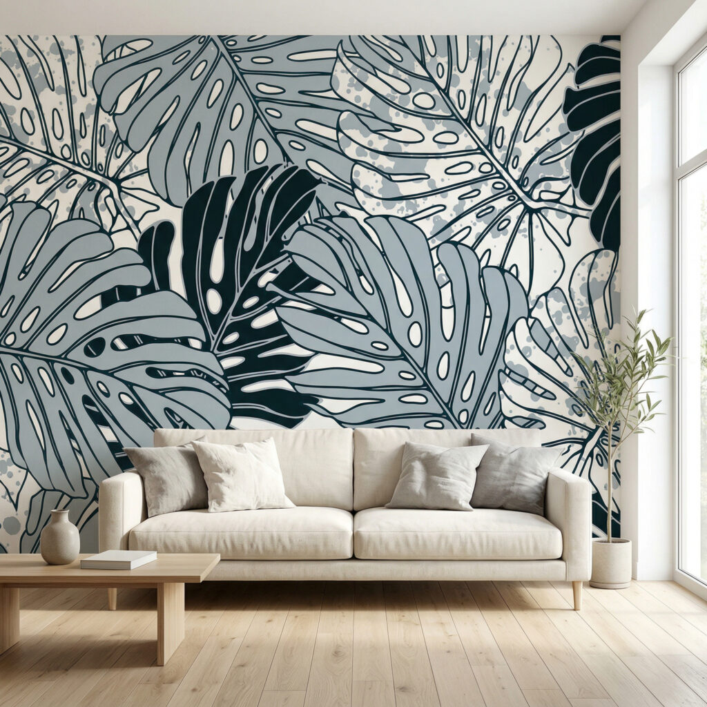 Perive mat tapete – Tropsko lišće, Monstera i Palme