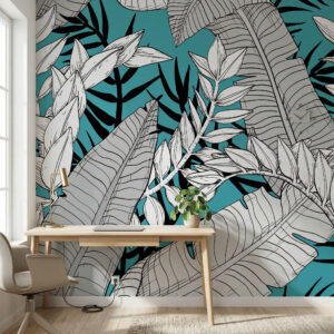Mat tapete sa motivima prirode i tropske botanike