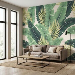 Mat tapete sa motivima prirode i tropske botanike