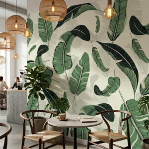Mat tapete sa motivima prirode i tropske botanike