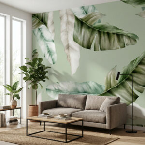 Mat tapete sa motivima prirode i tropske botanike