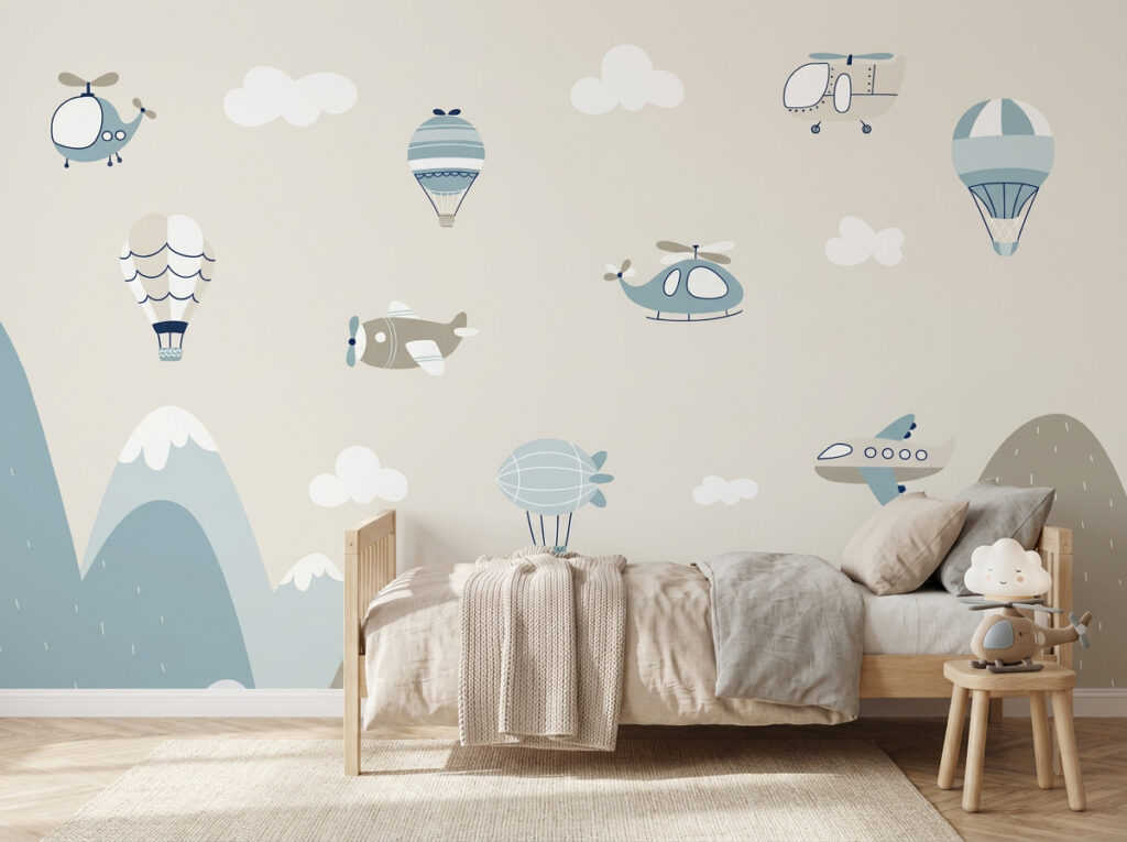 Dečije tapete u IKEA stilu | Scandi Kids 001